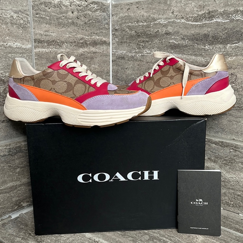 •Coach Shoes C152 SIG TECH RUNNER•
